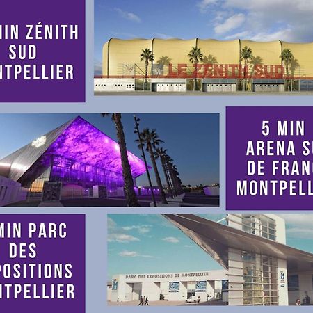 Montpellier Port Marianne T3 Proche Ville&Plages Extérieur photo