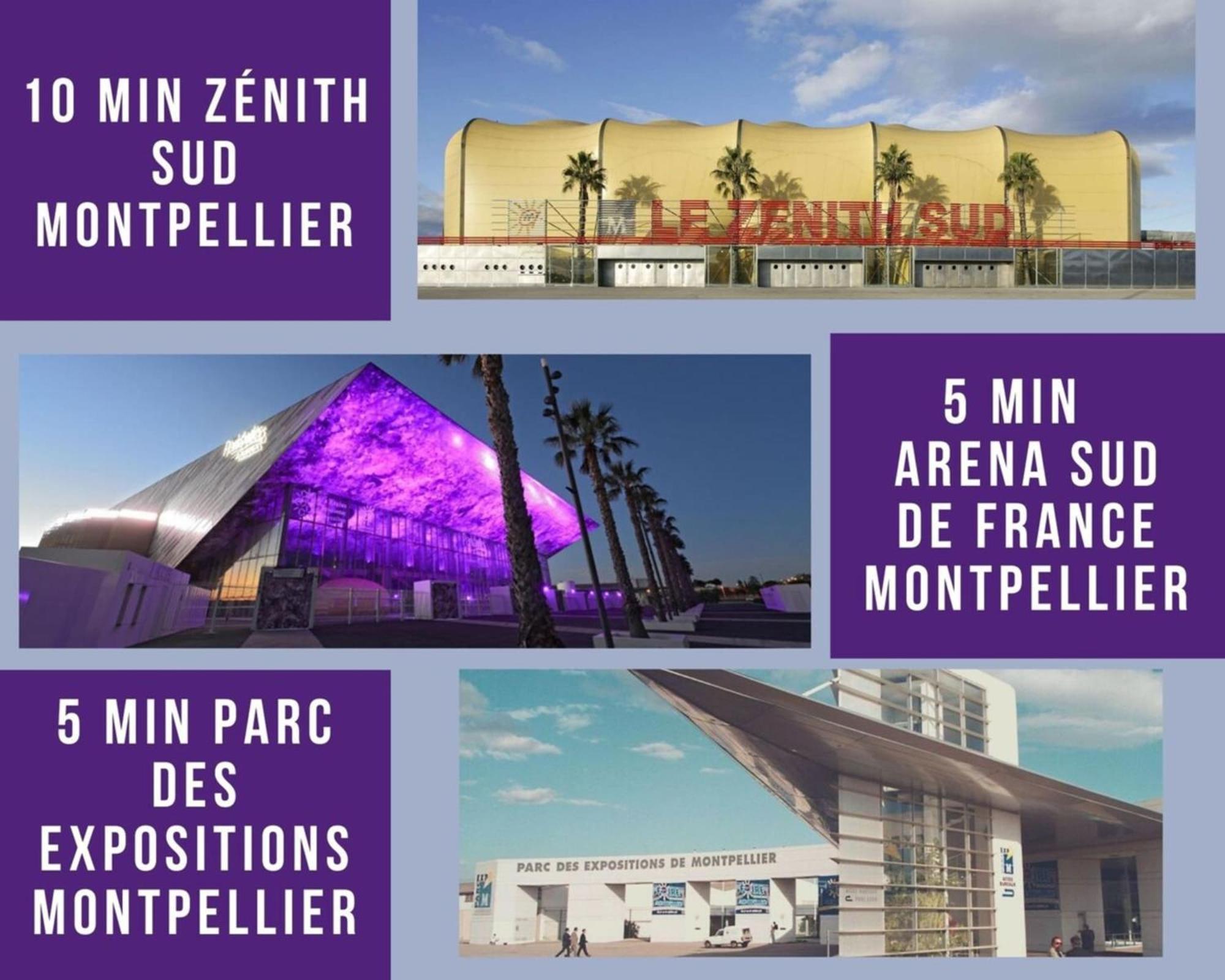 Montpellier Port Marianne T3 Proche Ville&Plages Extérieur photo